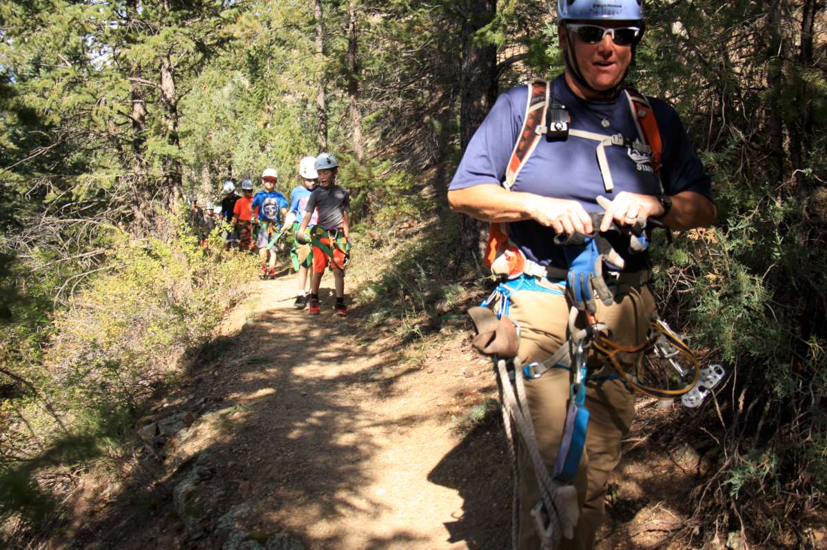 Zipline in Colorado