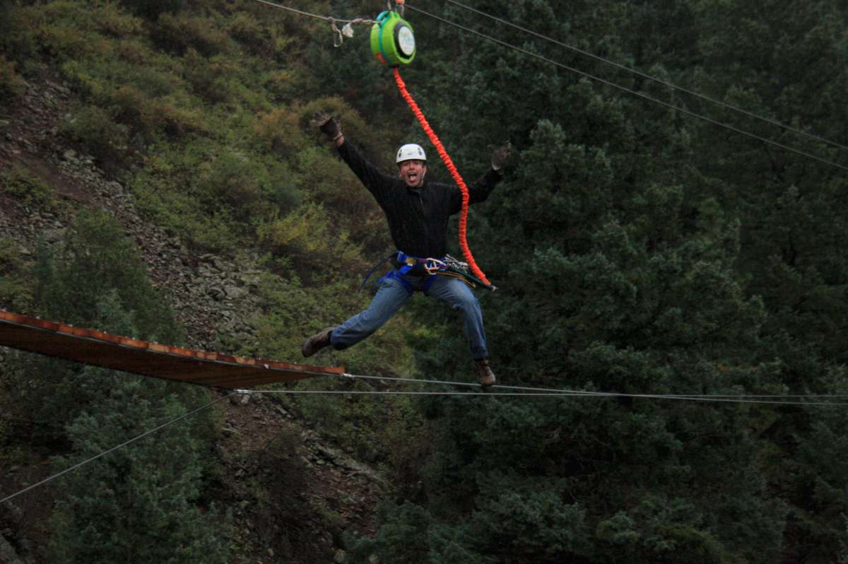 Zipline in Colorado