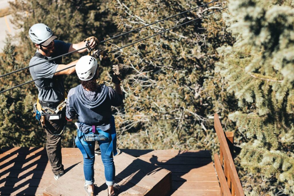 Idaho Springs Zipline Course Colorado