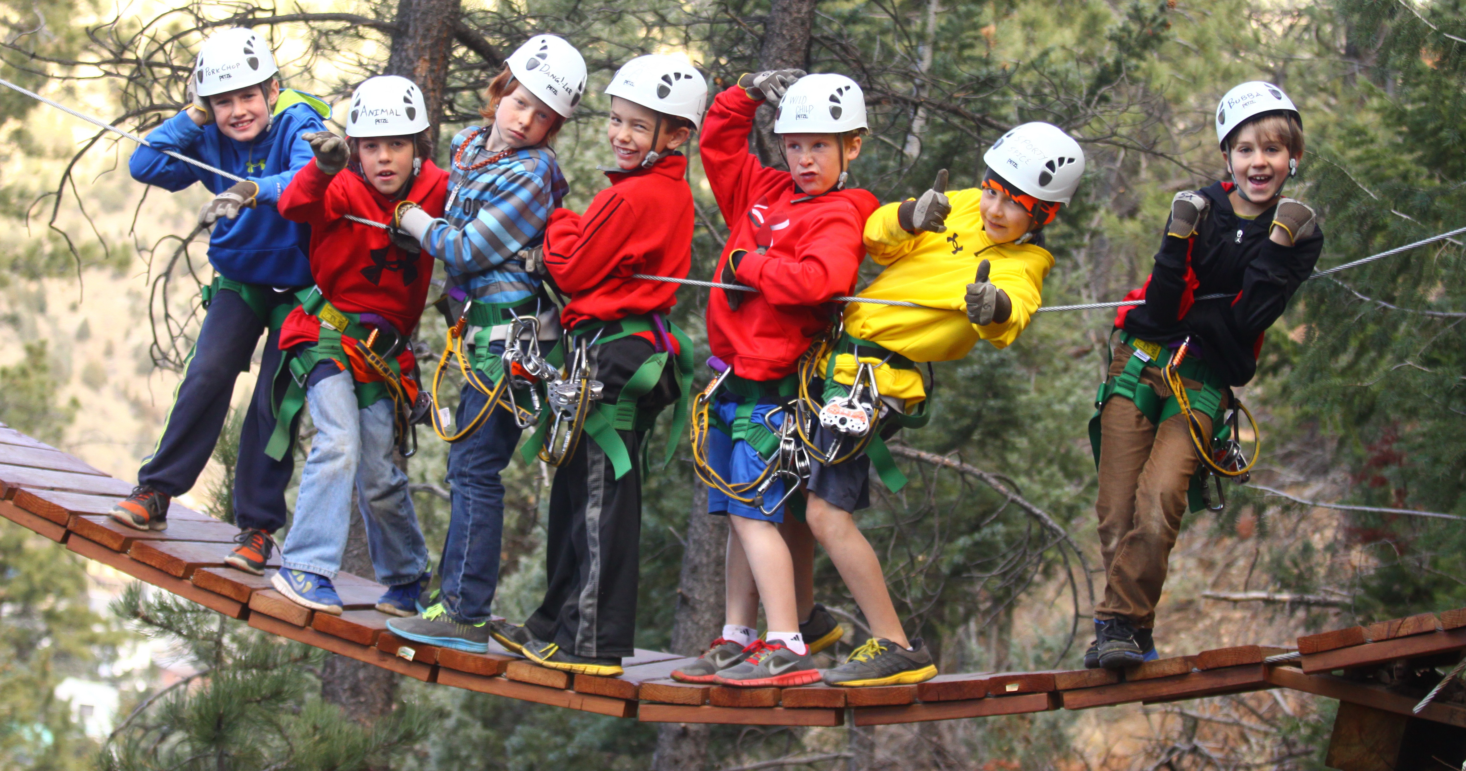 Idaho Springs Zipline Birthday Party Colorado