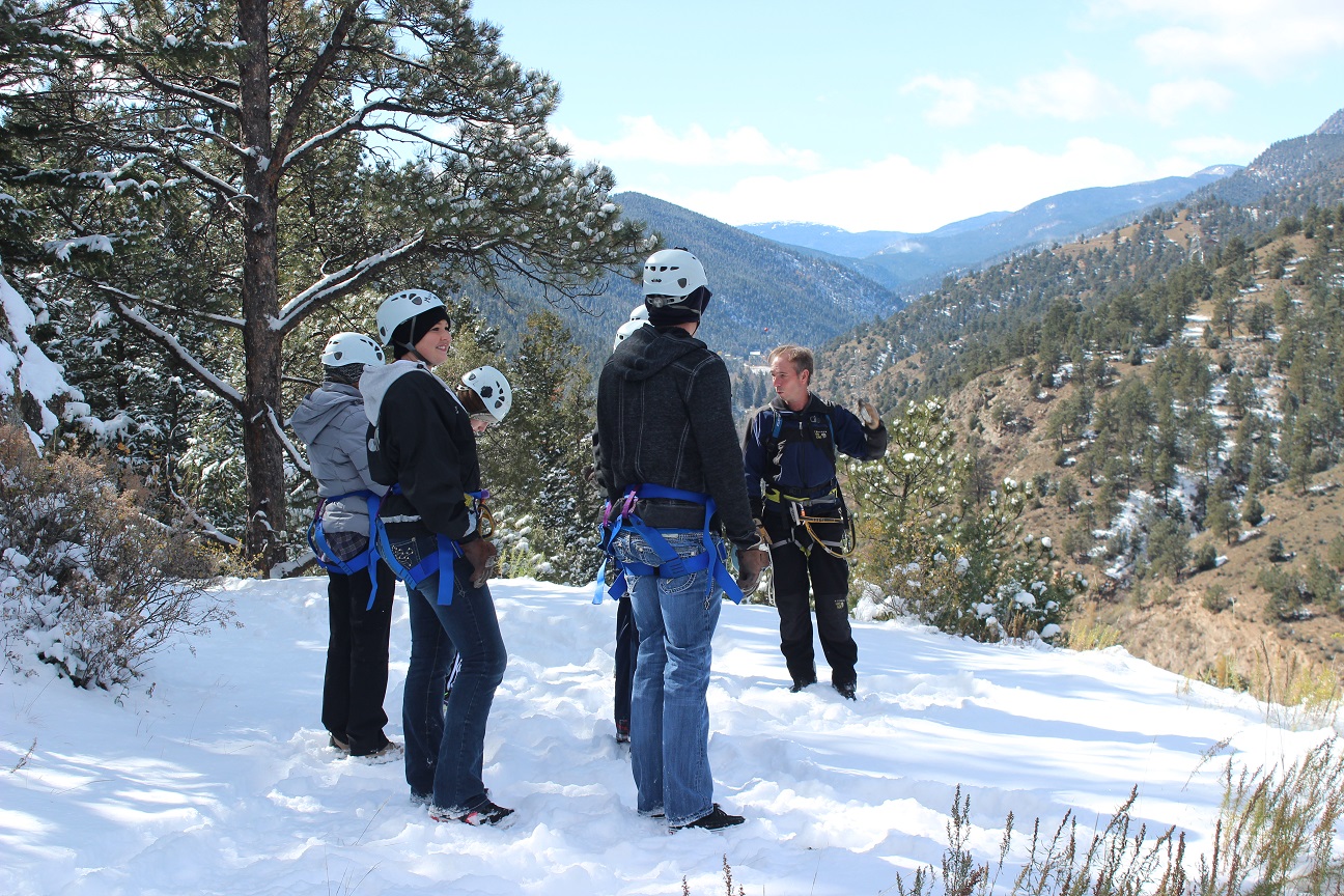 Winter Zipline Colorado