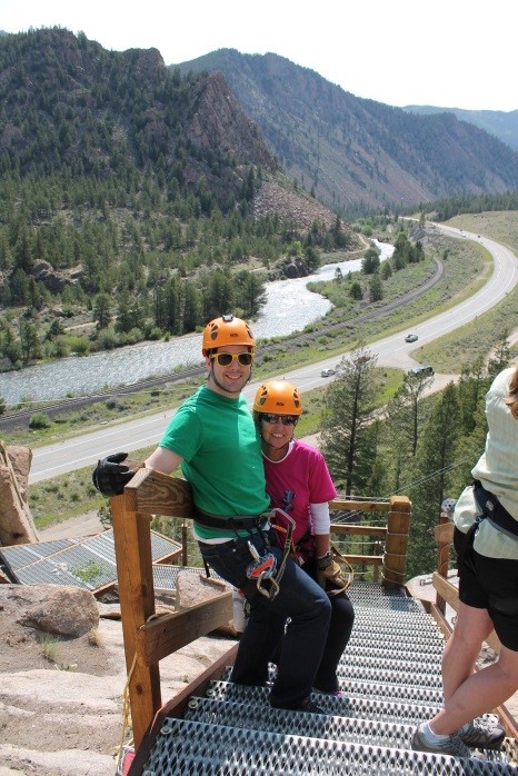 Ziplining Colorado