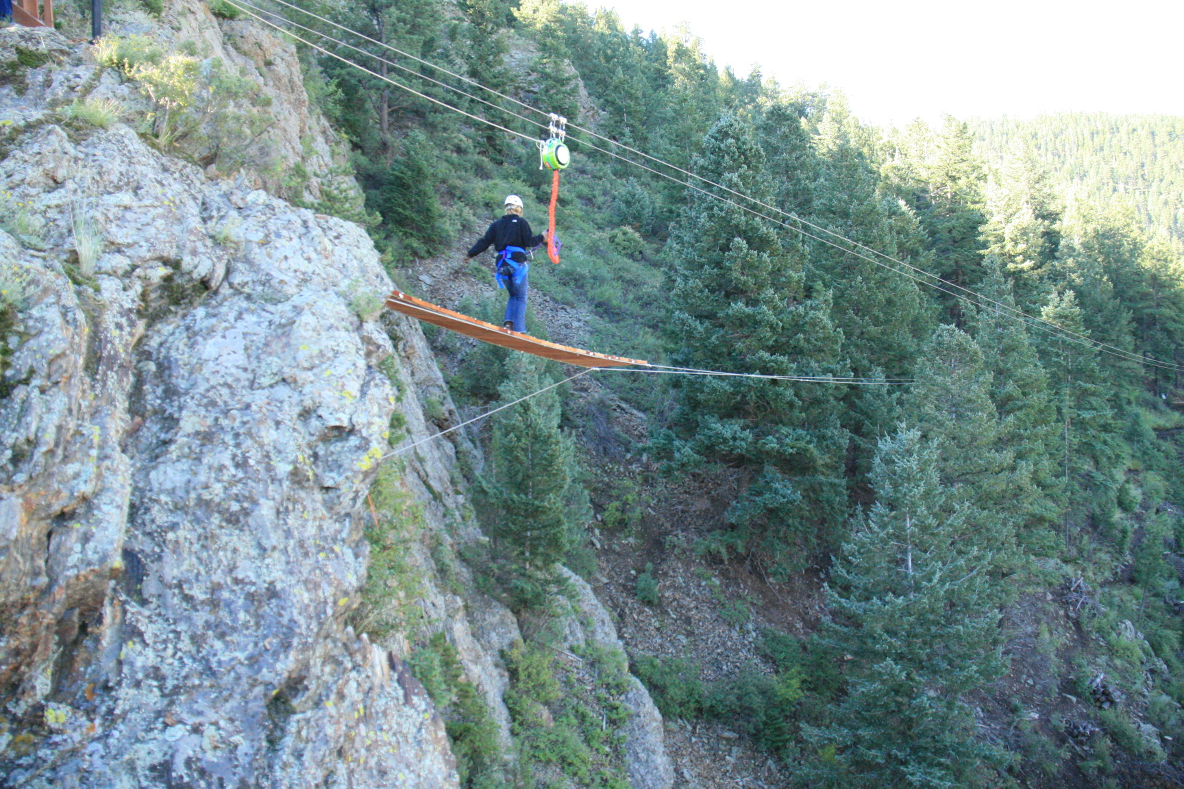 Cliffside Zipline in Colorado