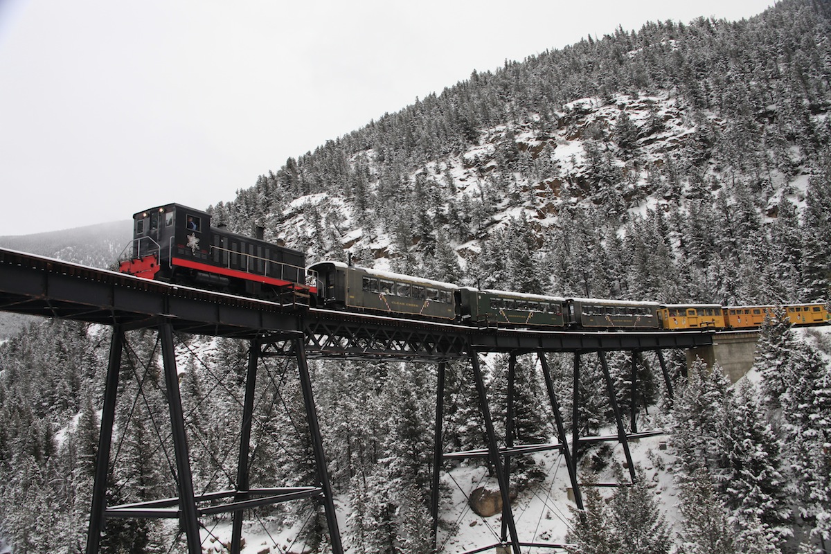 Winter Mountain Getaways Train Ride