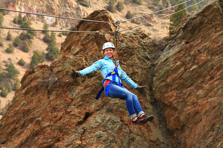 Cliffside Zipline Colorado