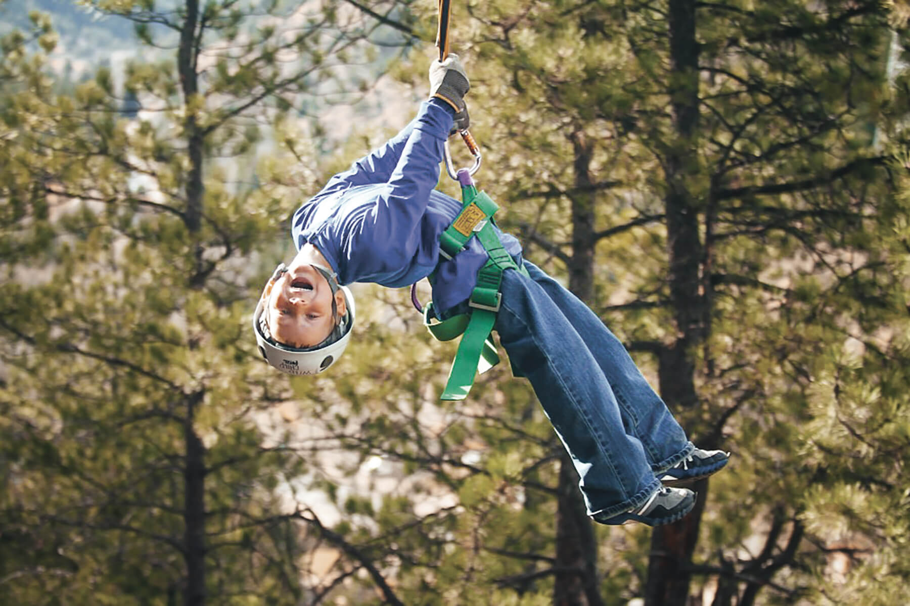 Zipline with Kids Colorado