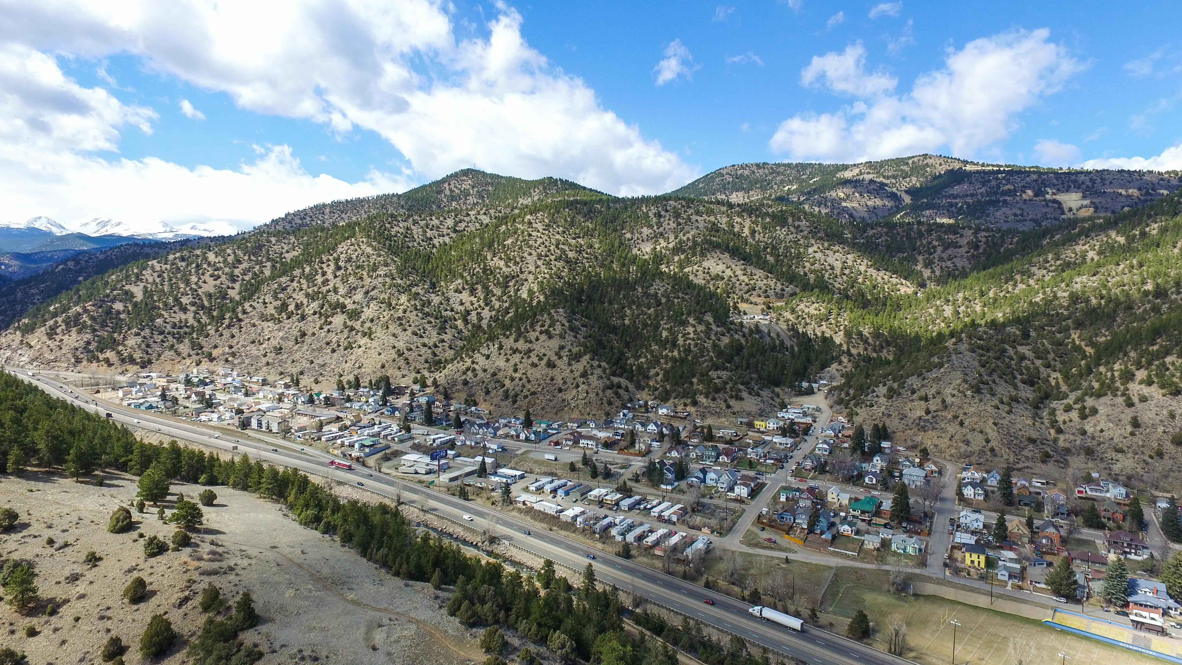 Idaho Springs Downtown Mountains