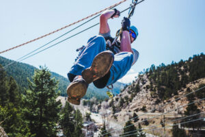 zipline in Colorado