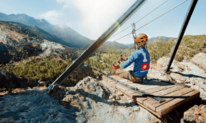 zipline in Colorado